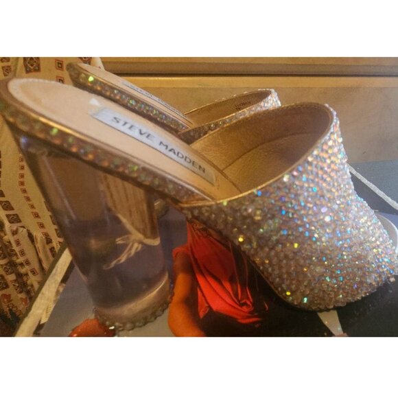 Sexy Steve Madden Slide Heels - Picture 2 of 14